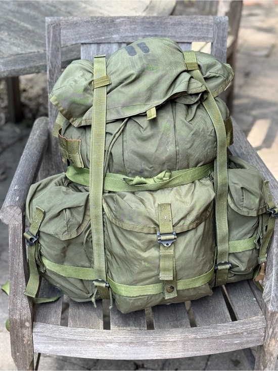 U.S. Military Other - Vintage USGI Large ALICE Pack OD Green Cargo Field Rucksack Backpack (w/o Frame)